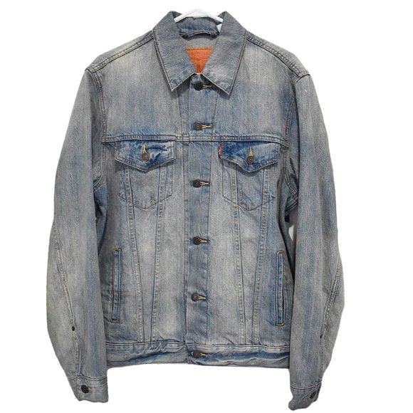 Levi’s Denim Trucker Jacket - Picture 1 of 5